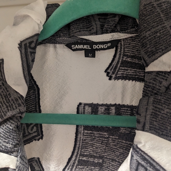 News pattern jacket - Picture 3 of 4